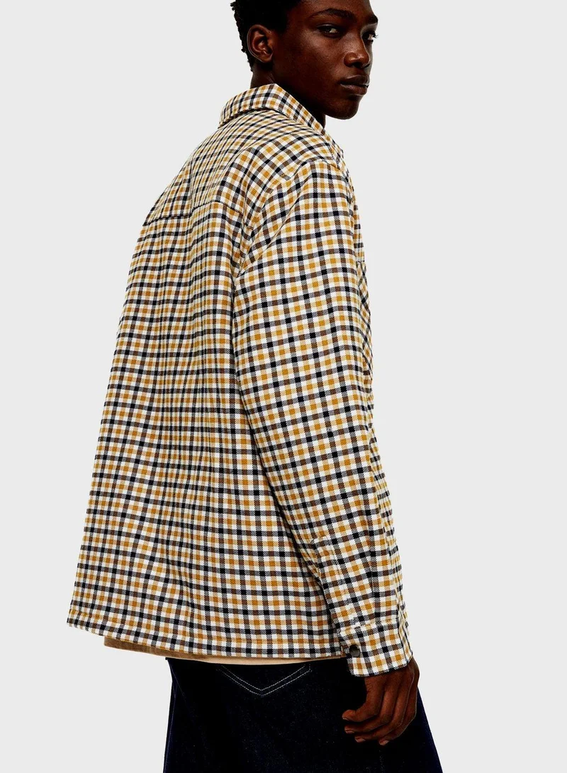 H&M Checked Regular Fit Shirt